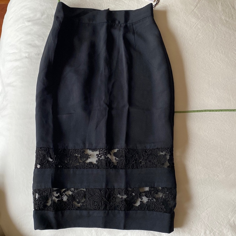 Black skirt